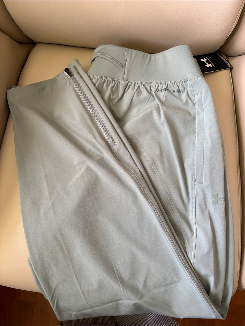 Under Armour Light Sage Green Storm Athletic Pants